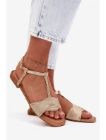 Ploché dámské sandály model 22037602 - Boto Ploché dámské sandály model 22037602 - Boto