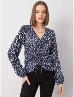 Blúzka DHJ BZ 12283 1.93P tmavo modrá
