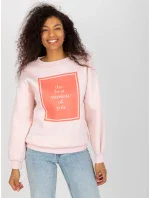 Mikina EM BL 617 3.15P svetlo ružová