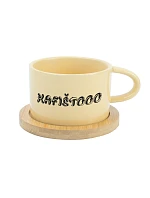 KAFIŠTOOO - žltá šálka makrónky 200 ml