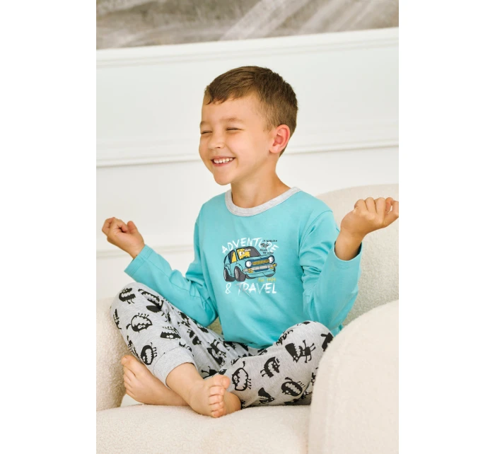 3496 CHLAPČENSKÉ DLHÉ PYŽAMO BENN 122-140 3496 CHLAPČENSKÉ DLHÉ PYŽAMO BENN 122-140