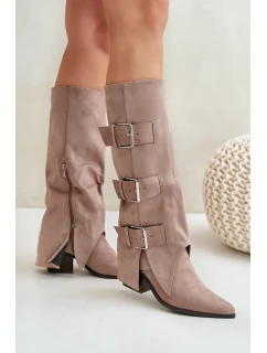 Topánky na podpätku model 203505 Krok vo veľkom štýle