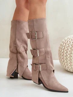 Topánky na podpätku model 203505 Krok vo veľkom štýle