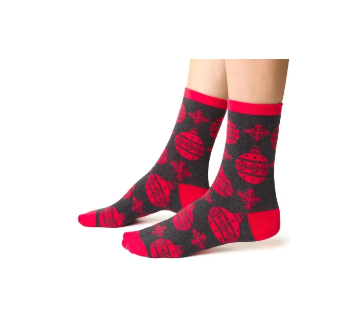 Pánské vánoční ponožky model 21327636 4146 - Steven Pánské vánoční ponožky model 21327636 4146 - Steven