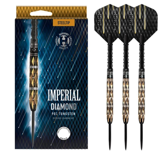 Šípky Harrows RED HORIZON 90% softip ImperialDiamond