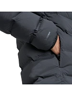 Pánská péřová bunda Stretch Hooded Jacket Black pánské oblečení model 21948282 - ADIDAS Pánská péřová bunda Stretch Hooded Jacket Black pánské oblečení model 21948282 - ADIDAS