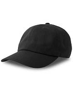 Dad 6 panelová baseballová kšiltovka black model 22541909 - Atlantis Headwear Dad 6 panelová baseballová kšiltovka black model 22541909 - Atlantis Headwear