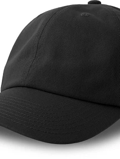 Atlantis Headwear Dad Hat-S 6-panelová bejzbalová čiapka 33.0242 čierna