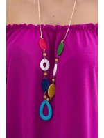 Španielska blúzka s ozdobnými rukávmi tmavo fialová