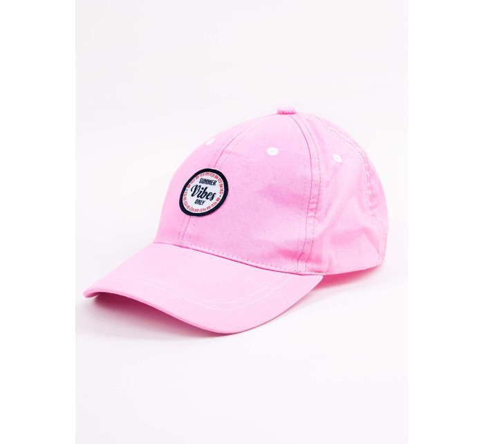 Detská šiltovka Yoclub Baseball Cap CZD-0592G-A100 Pink