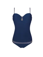 Dámské jednodílné plavky model 21154006 tm. modré - Self