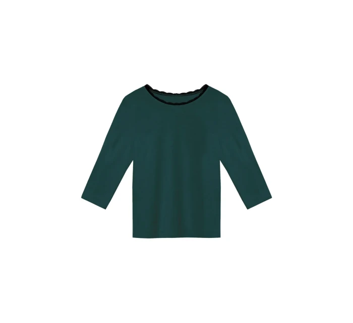 BLUZKA model 20645211 3/4 ZIELONY - MEFEMI BY NIPPLEX