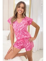 KRÁTKE PYŽAMO ZEBRA