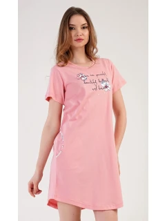 Dámske domáce šaty s krátkym rukávom Betty