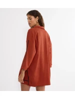 Letné oblečenie Boyfriend Shirt 01 - HAUTE ORANGE - TRIUMPH HAUTE ORANGE - TRIUMPH