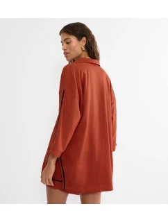 Letné oblečenie Boyfriend Shirt 01 - HAUTE ORANGE - TRIUMPH HAUTE ORANGE - TRIUMPH