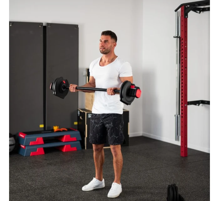 HMS SGR40 PRO SET 2v1 nastaviteľná sada činiek 43,5 kg HMS SGR40 PRO SET 2v1 nastaviteľná sada činiek 43,5 kg