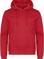 Clique Miami Hoody Unisex mikina s kapucňou 67.1031 červená