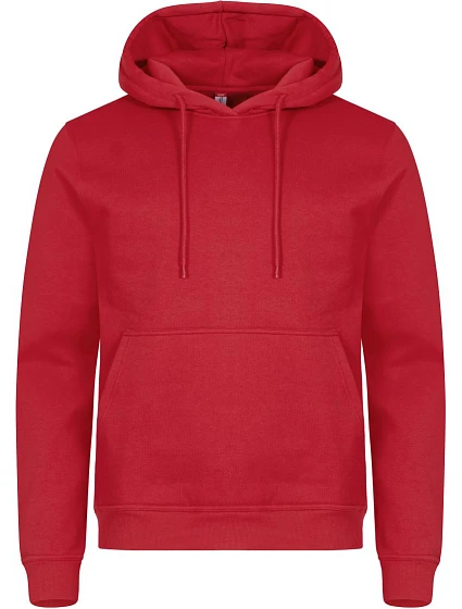 Clique Miami Hoody Unisex mikina s kapucňou 67.1031 červená