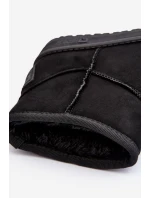 Dětské sněhové boty s podšívkou černé Big Star model 21637262 - Big Star Shoes Dětské sněhové boty s podšívkou černé Big Star model 21637262 - Big Star Shoes