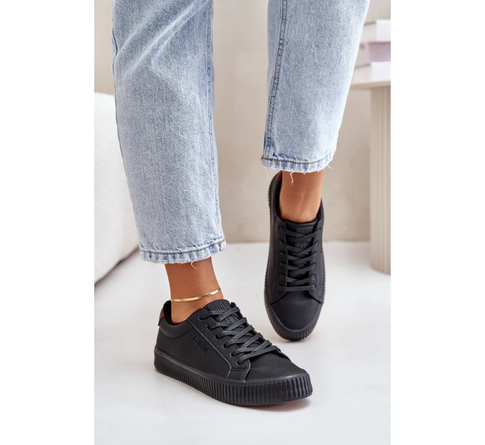 Ocieplane Trampki Damskie Big Star OO274A462 Czarne