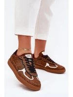 Sneakersy Damskie Daniel Lopez Just Dare SS2D4016 Camel