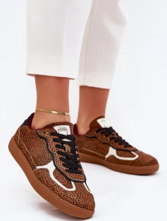 Sneakersy Damskie Daniel Lopez Just Dare SS2D4016 Camel