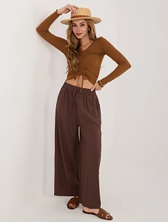 Bluzka model 22155124 jasny brązowy - FPrice
