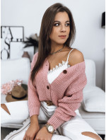 Dámsky ružový sveter MINSTRAL Dstreet MY1617