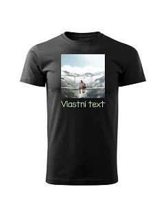 Personalizované pánské tričko s fotografií