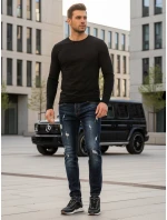 Pánské tmavě modré kalhoty Dstreet model 21965138 - FashionStreet