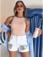 dámské šortky bílé Dstreet model 21977663 - FashionStreet