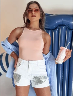 dámské šortky bílé Dstreet model 21977663 - FashionStreet