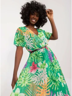 Sukienka DHJ SK  zielony model 20105293 - FPrice