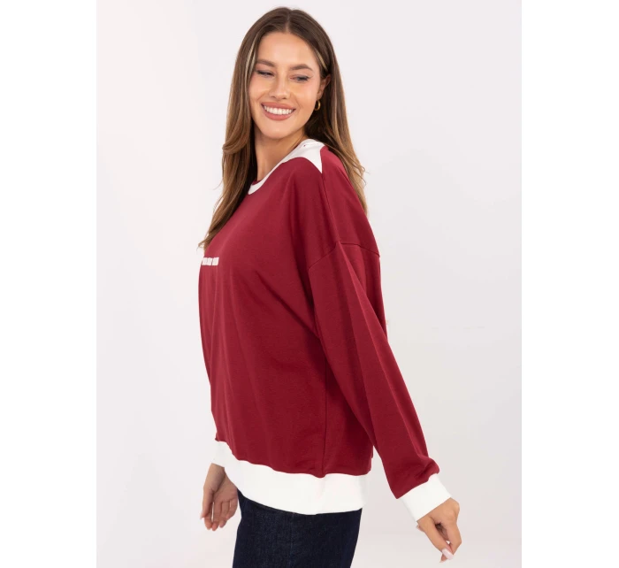 Bluzka RV BZ model 21406728 bordowy - FPrice