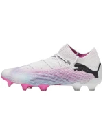 Pánské fotbalové boty / kopačky Future 7 Ultimate FG/AG M model 19905326 01 Bílá s růžovou - Puma