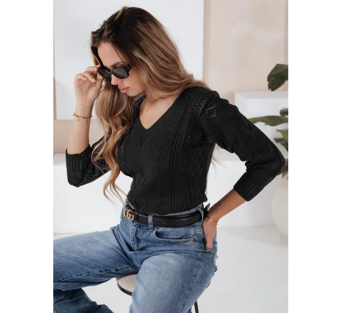 Dámský svetr black Dstreet model 21967068 - FashionStreet