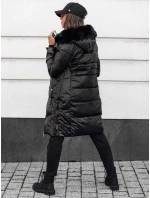 Dámská prošívaná zimní bunda s kapucí černá Dstreet model 21980669 - FashionStreet Dámská prošívaná zimní bunda s kapucí černá Dstreet model 21980669 - FashionStreet