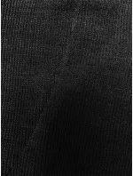 Černý žebrovaný dámský komplet model 18878657 - LHD