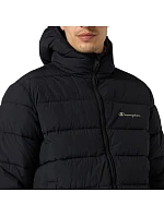 Pánská bunda s kapucí černá model 21813684 KK001 pánské - CHAMPION