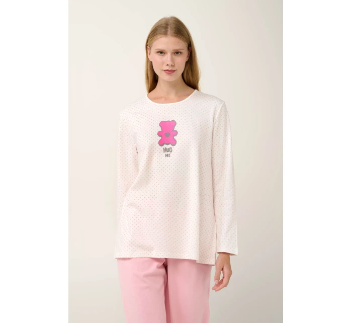 Vamp - Dámske bavlnené pyžamo s potlačou 21932 - Vamp