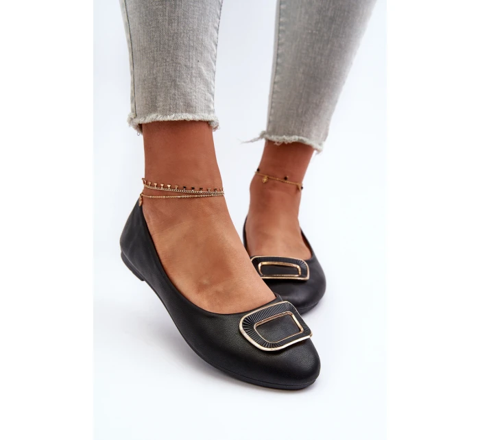 Baleríny S Ozdobou Z Černé model 21656911 - Boto