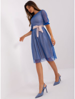 Sukienka LK SK 506720.60 ciemny niebieski