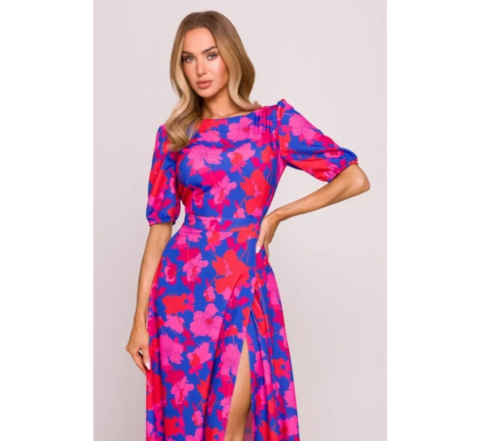 model 21136092 Maxi šaty s otevřenými zády model 2 - Moe model 21136092 Maxi šaty s otevřenými zády model 2 - Moe