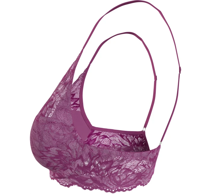 Dámské podprsenka LIGHTLY LINED PLUNGE model 18895825 fialová - Calvin Klein