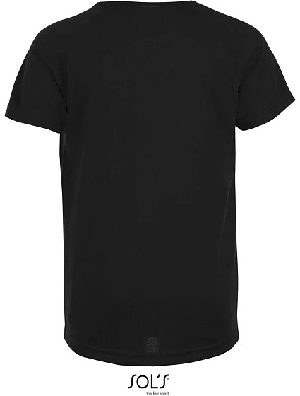 SOL'S Sporty Kids Dětské raglánové sportovní tričko model 22524633 black SOL'S Sporty Kids Dětské raglánové sportovní tričko model 22524633 black