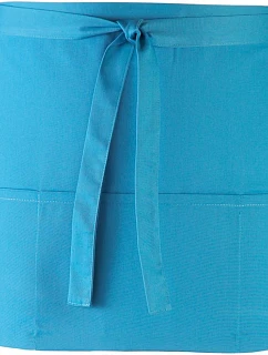 PR 155 Krátká zástěra do pasu s kapsou "Colours" model 22468565 turquoise - Premier