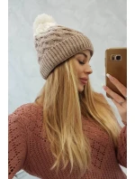 Fleecová čepice model 18749993 - K-Fashion Fleecová čepice model 18749993 - K-Fashion