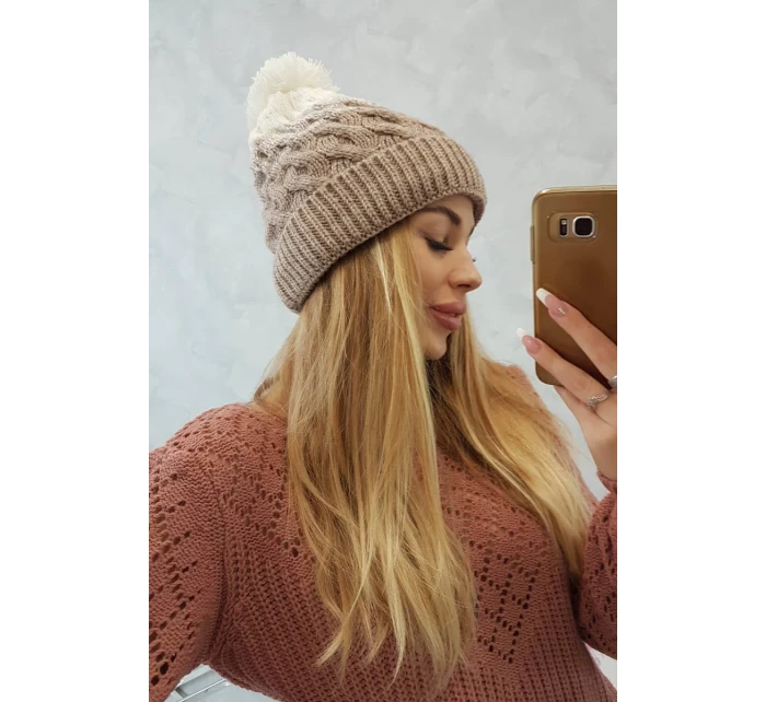 Fleecová čepice model 18749993 - K-Fashion Fleecová čepice model 18749993 - K-Fashion