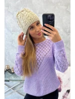Dámska čiapka Kalina K362 light beige Dámska čiapka Kalina K362 light beige